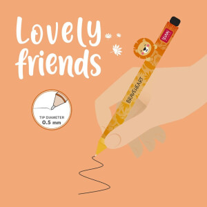 Legami Gelstift mit Tierdeko - Lovely Friends Lion
