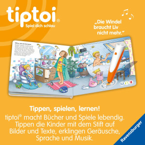Ravensburger tiptoi - Abenteuer Großwerden - Liv geht aufs Töpfchen