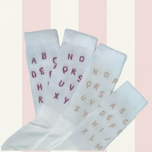 Loones Socken ABC Schulkind