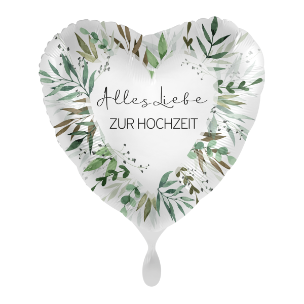 Premioloon Ballon "Alles Liebe zur Hochzeit"
