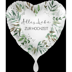 Premioloon Ballon "Alles Liebe zur Hochzeit"