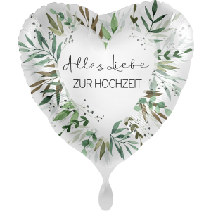 Premioloon Ballon "Alles Liebe zur Hochzeit"