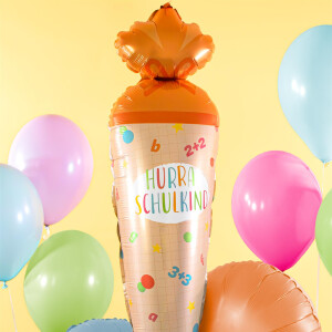 Grabo Balloons Schultüte Hurra Schulkind