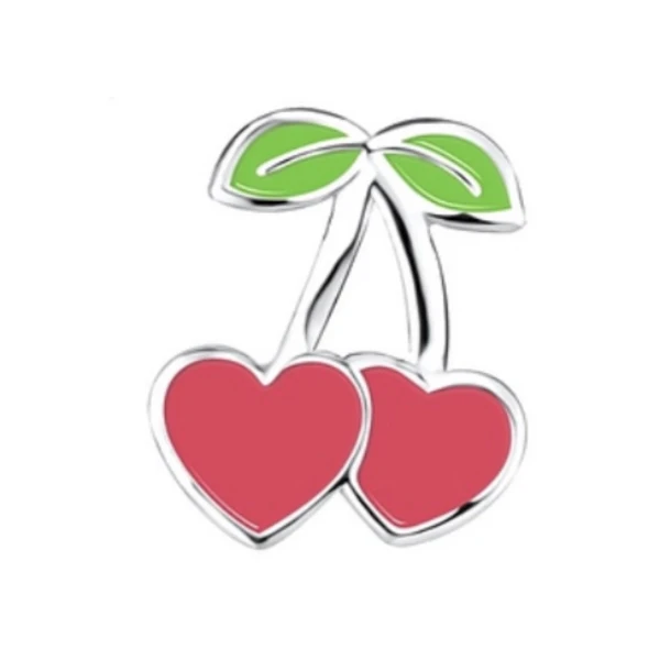 AuMiClipz Ohrstecker Herzkirsche