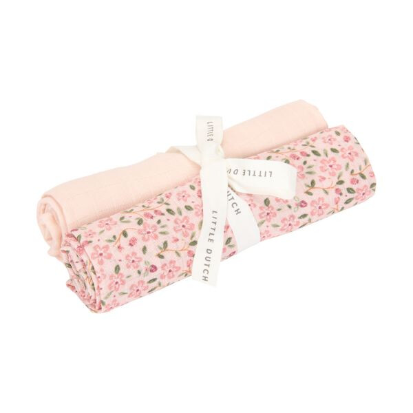Little Dutch Musselin Spucktücher 2er Set Fairy Floral/Blossom