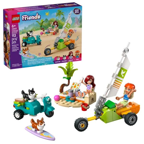 LEGO Friends Strandabenteuer mit Hunden 42641