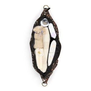 Studio Noos Hazel Soft Cotton Leopard Wickeltasche