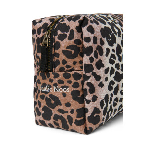 Studio Noos Kulturbeutel Hazel Soft Cotton Leopard