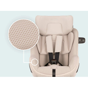 Nuna PRUU aire i-Size Kindersitz mit integrierter Basistation