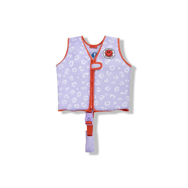 The Essentials Schwimmweste Leopard Lila 3-6 Jahre