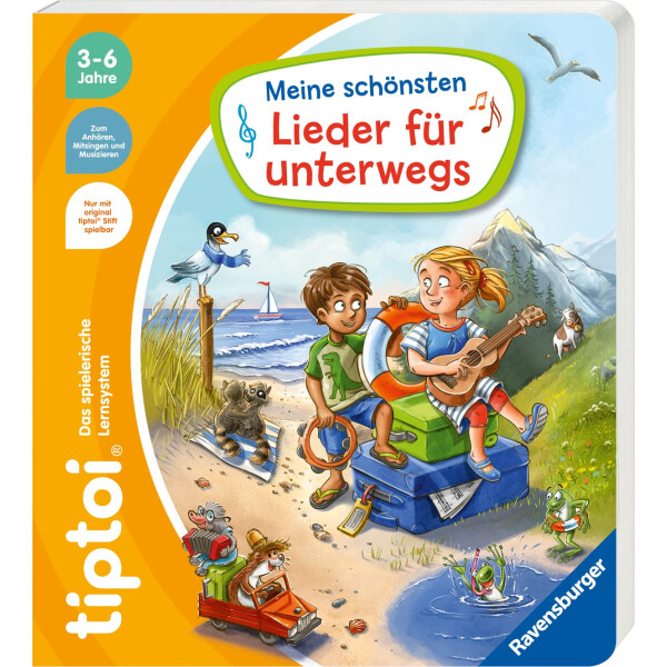 Ravensburger tiptoi - Meine schönsten Lieder für unterwegs