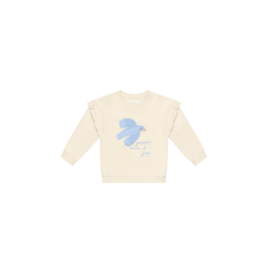 Leevje  Oversized Sweatshirt Peace, Love and Joy mit...