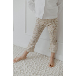 Leevje Schlag-Leggings Leo Print Bio