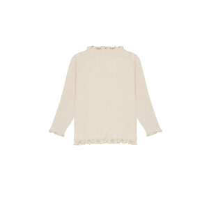 Leevje Longsleeve mit hohem Kragen