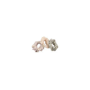 Leevje 3er Set Scrunchies aus Flannel