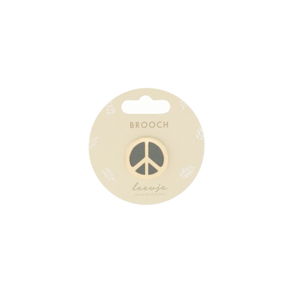 Leevje Brosche Peace