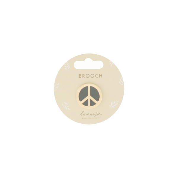 Leevje Brosche Peace
