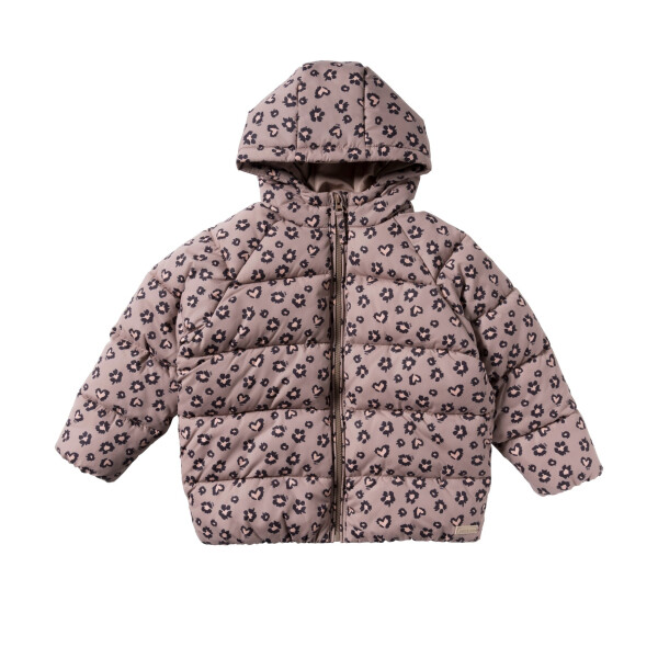 Your Wishes Puffer Mantel Sweet Leopard