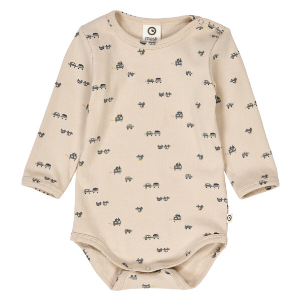 Müsli by green cotton Langarmbody Muster