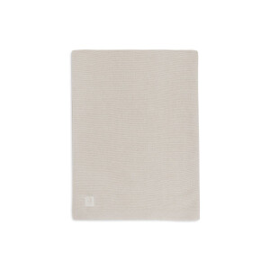 Jollein Decke Wiege 75x100cm Basic Knit - Oatmeal