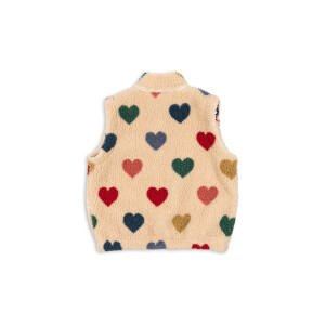 Konges Sløjd Teddyfleeceweste Bon Coeur Coloré