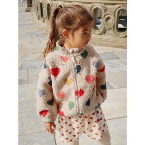 Konges Sløjd Teddyfleecejacke Jody Multi Heart