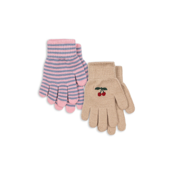 Konges Slojd Handschuhe 2er Set Filla Cherry