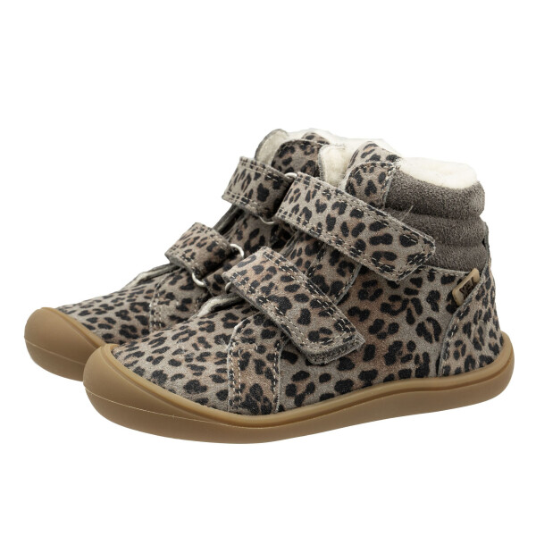 Telyoh Barefoot Stiefel Massai Mid Klett wasserdicht Wolle