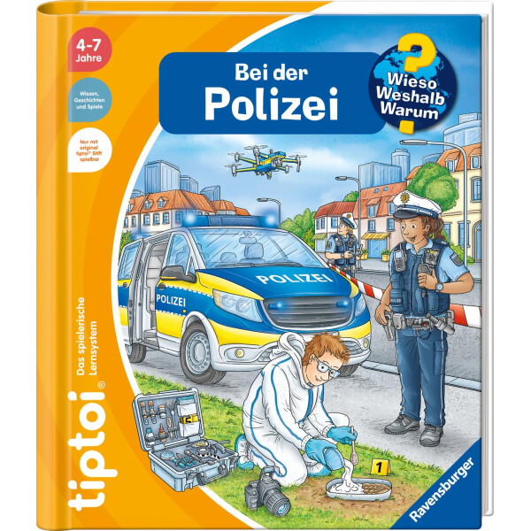 Ravensburger tiptoi - Wieso? Weshalb? Warum? - Bei der Polizei