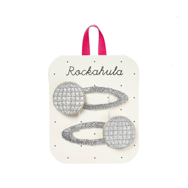 Rockahula Haarspangen 2 Stück Disco Ball Clips