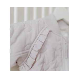 Leevje Steppjacke Heart mit Rüschensaum