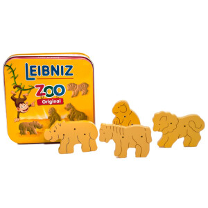 Tanner Leibnitz Kekse Zoo aus Holz in Metalldose