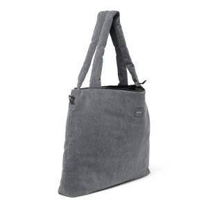 Studio Noos Denim Solid  Grey Wickeltasche