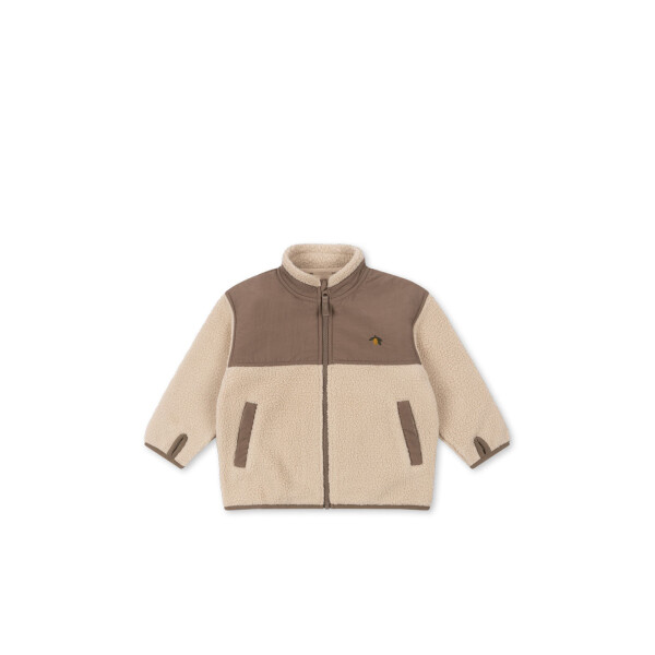 Konges Sløjd Fleecejacke Flynn Oxford recycelt
