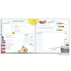 Paperish Verlag - Kindergarten-Freundebuch Fahrzeuge