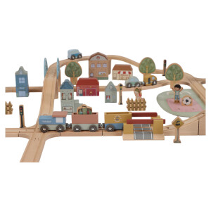 Little Dutch Holzeisenbahn-Set XXL aus FSC-Holz neu