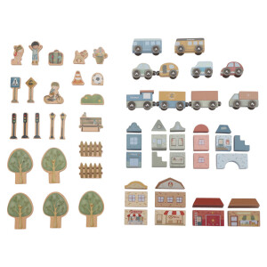 Little Dutch Holzeisenbahn-Set XXL aus FSC-Holz neu