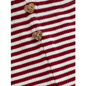 Minymo Rib Leggings gestreift