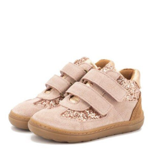 clic! Sneaker halbhoch Serraje Leder Glitzer Barfuß