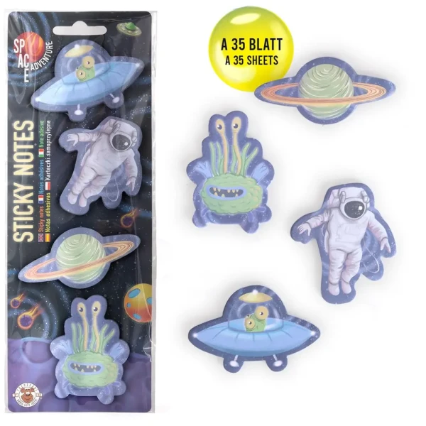Trendhaus Sticky Notes Space Adventure