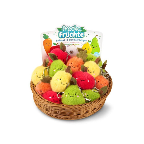 Trendhaus Freche Früchte Schlüssel- & Taschenanhänger