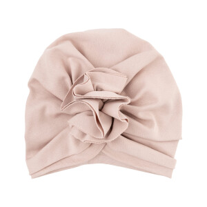 Wooly Organic Turbanmütze Ruffle