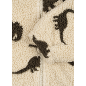 Konges Sløjd Teddyfleecejacke mit Kapuze Jody Dino