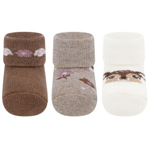 Ewers Babysocken 3er Set Reh
