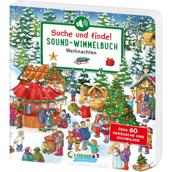 Loewe - Suche und finde! Sound-Wimmelbuch Weihnachten