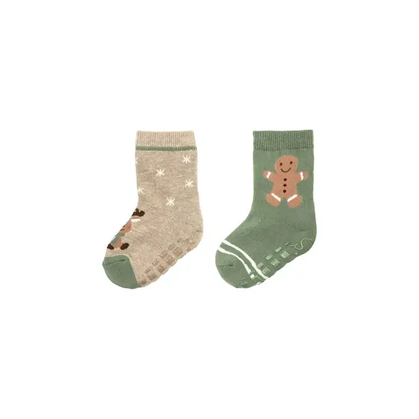 Sterntaler ABS Socken 2 Stück Weihnachten