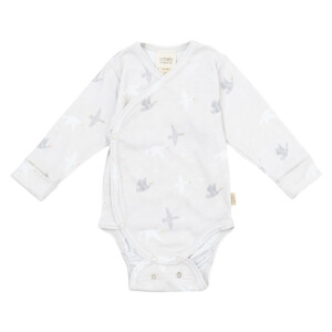 Wooly Organic Wickelbody langärmelig Gans