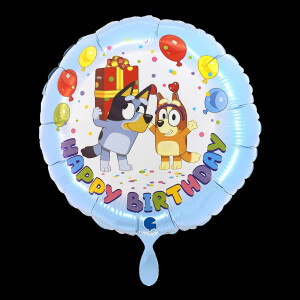 Grabo Ballon Bluey Happy Birthday