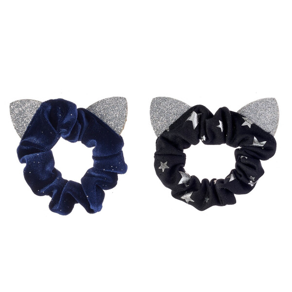 Rockahula Scrunchieset 2 Stück Twilight Cat Ear