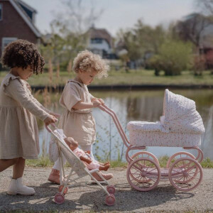 Little Dutch Puppenwagen Metall/Stoff Soft Flowers
